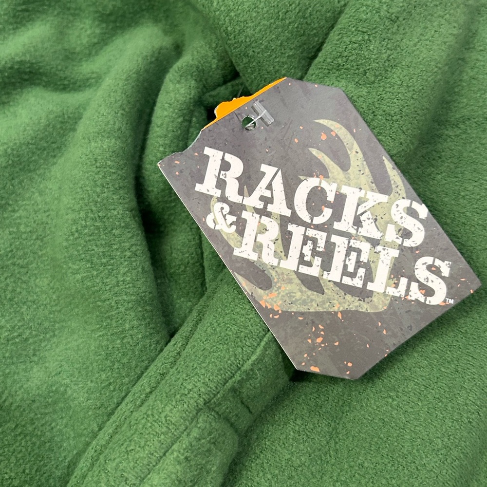 Racks & Reel Forest Green Casual Button Down Shirt Jacket Shacket  XXL‎ NWT - Picture 5 of 6